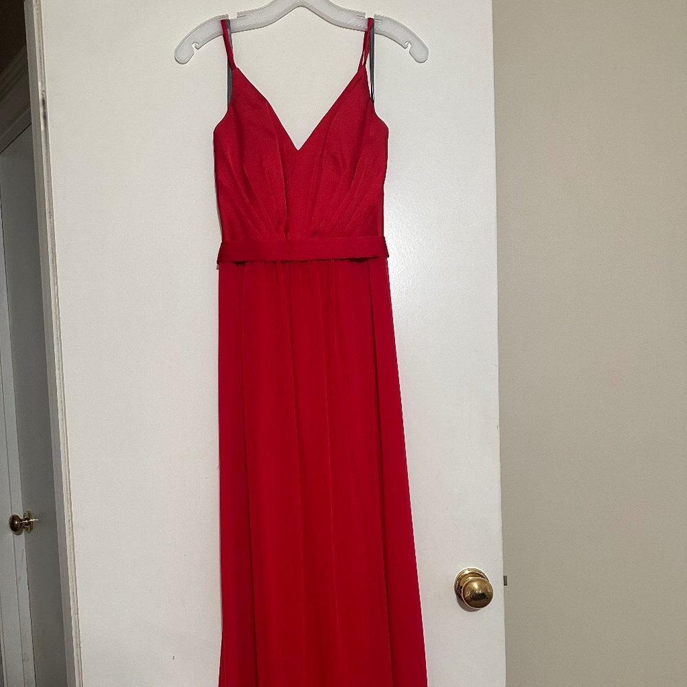 Red Vera Wang Dress